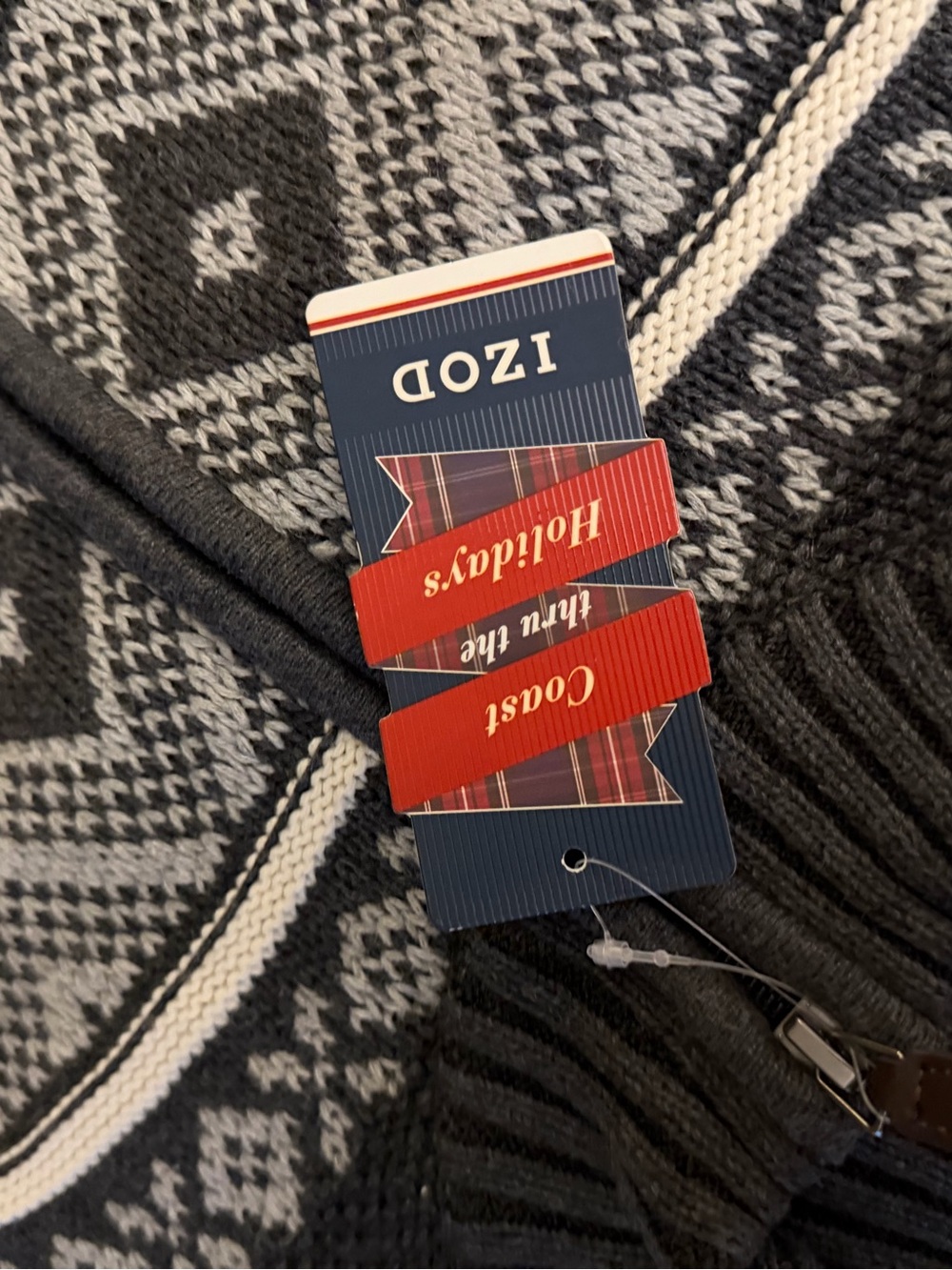 IZOD Holiday Sweater - Picture 3 of 4
